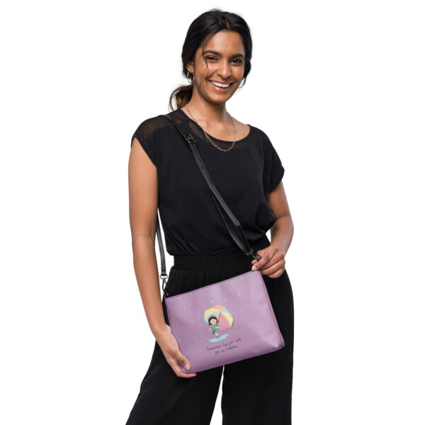 Sometimes Life Calls for an Umbrella – Polly Pocket Inspired Crossbody Bag - Image 2