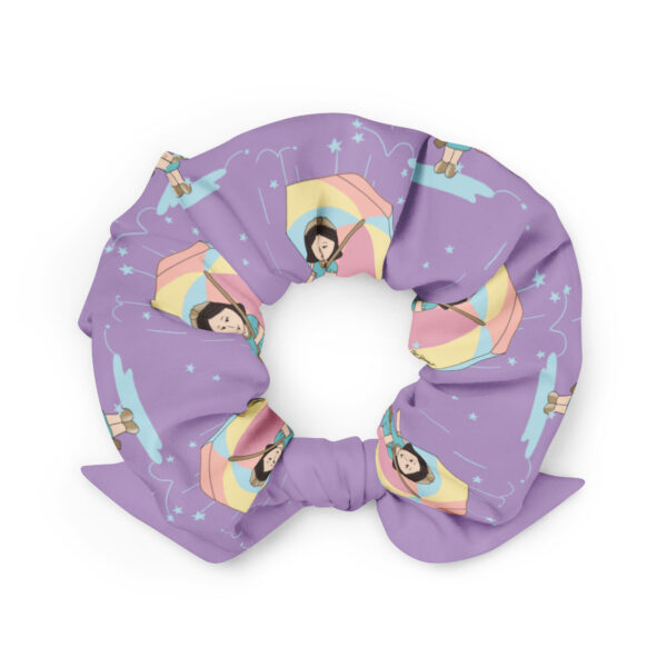 Polly Pocket Vibes – Retro Bow Scrunchie (Because your hair deserves a tiny bit of magic.) - Image 2
