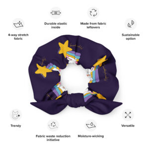 Magic Is Happening – Polly Pocket Inspired Scrunchie (Because even your hair deserves a little sparkle.)