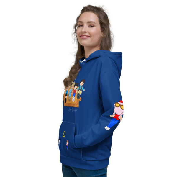 The One with Polly Pocket – Unisex Hoodie (Because every friend group needs one.) - Image 6