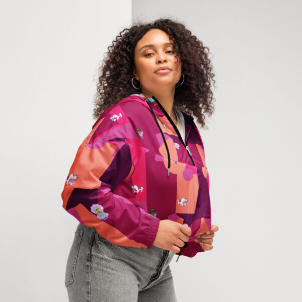 Polly Pocket Weatherproof – Cropped Windbreaker (Tiny nostalgia, big protection.) - Image 2