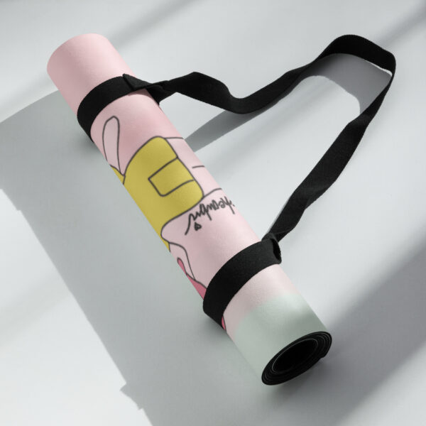 Birthday Bliss – Polly Pocket Inspired Yoga Mat (Celebrate every stretch like it’s your special day.) - Image 5