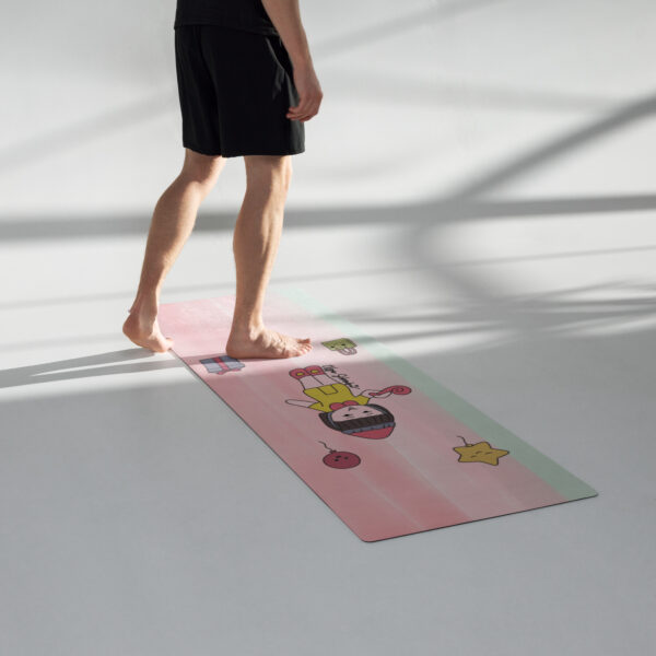 Birthday Bliss – Polly Pocket Inspired Yoga Mat (Celebrate every stretch like it’s your special day.) - Image 7