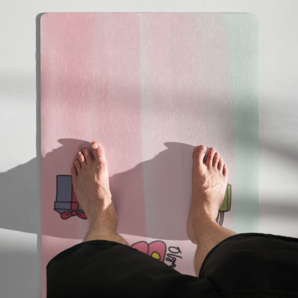 Birthday Bliss – Polly Pocket Inspired Yoga Mat (Celebrate every stretch like it’s your special day.) - Image 9